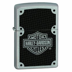 Zippo - Harley Davidson Carbon Fibre Satin